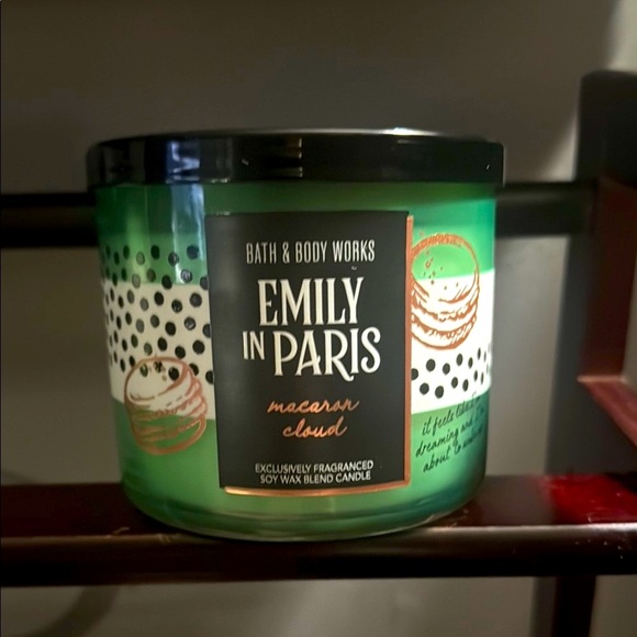 Bath & Body Works Other - Bath & Body Works “Emily in Paris Macaron Cloud” 3 Wick Candle